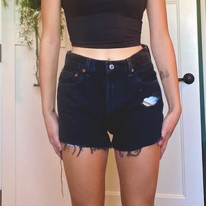 Levi’s Black Shorts